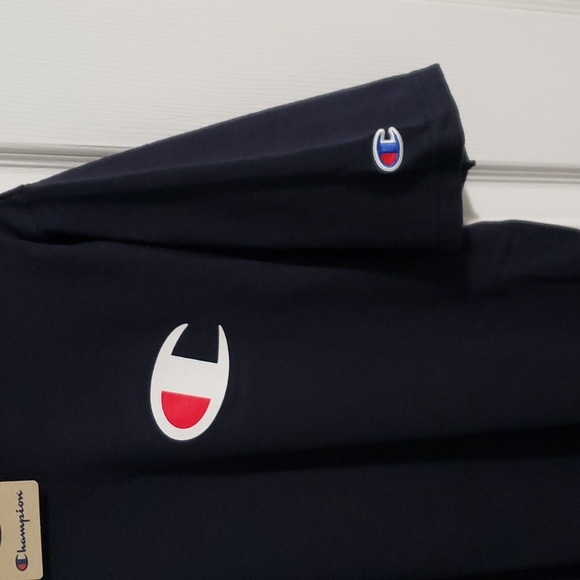Navy blue champion shirt - Picture 2 of 4
